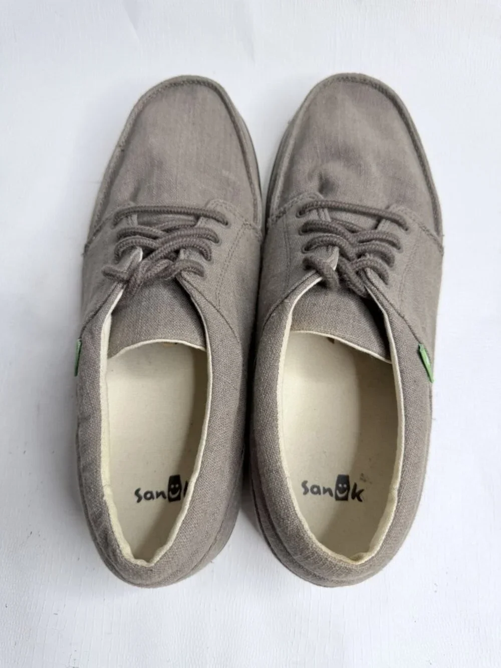 Sanuk TKO 2 Sneaker Lace Up Men’s Size 11 Gray Shoes 1117030